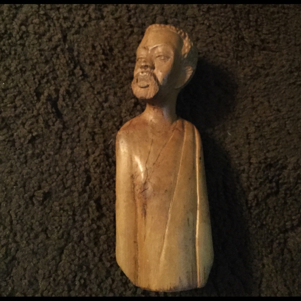 Vintage Handmade /carved Tribal Man